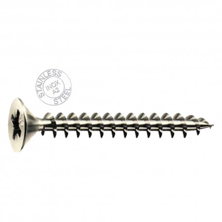 VITE PER LEGNO T.S.P. INOX 'PANELVIT' TSP mm 4,5 x 50 (C% 1)