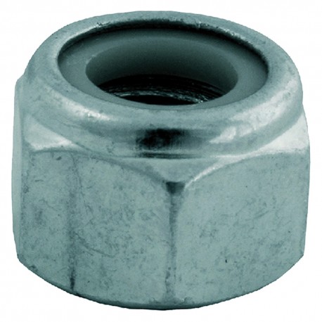 DADO ESAGONALE AUTOBLOCCANTE ZINCATO M 16 (PZ 100)