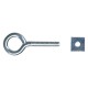 OCCHIOLO A VITE CON DADO D.16 x L.40 mm x d.M6 (PZ 200)