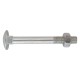 BULLONE ZINCATO TESTA TONDA T.T.Q.S.T.D.E. 10 x 60 (C% 1)
