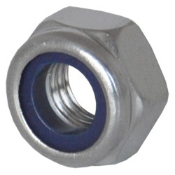 DADO ESAGONALE AUTOBLOCCANTE INOX A2 M 8 (C% 5)