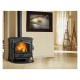 STUFA A LEGNA 'ISOTTA EVO' 11,9 kW - colore nero antracite (PZ 1)