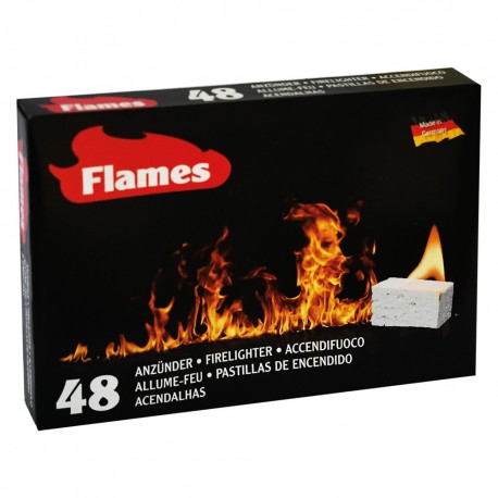ACCENDIFUOCO 'FLAMES' 48 cubi (PZ 24)