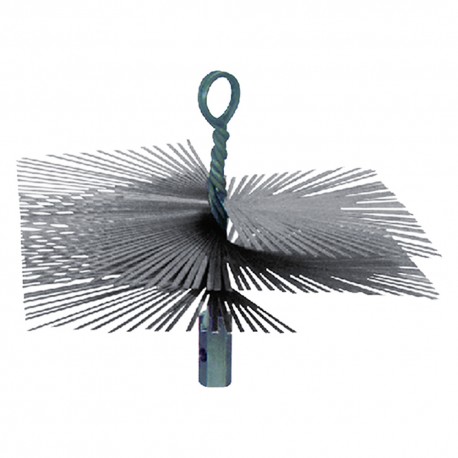 SCOVOLO PER CAMINI 'QUADRO' cm 20 x 20 (PZ 1)