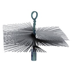 SCOVOLO PER CAMINI 'QUADRO' cm 30 x 30 (PZ 1)