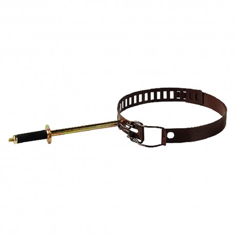 COLLARE REGGITUBO PER STUFE cm 8 15 - nero (PZ 1)