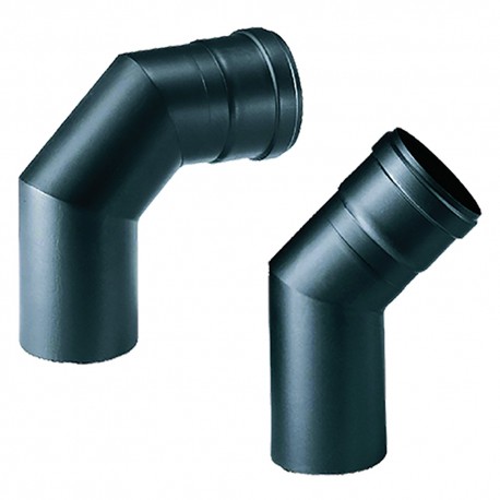 GOMITO 'PELLET' Ã¸ cm 10 - 90Â° (PZ 1)