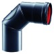 GOMITO 'PELLET' Ã¸ cm 10 - 90Â° (PZ 1)