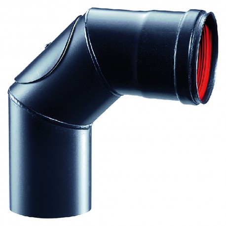 GOMITO 'PELLET' Ã¸ cm 10 - 90Â° (PZ 1)