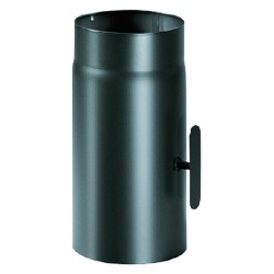 TUBO IN ACCIAIO CON VALVOLA Ã¸ cm 12 x 25 (PZ 1)