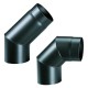 GOMITO IN ACCIAIO Ã¸ cm 15 - 45Â° (PZ 1)
