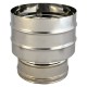 FUMAIOLO A CAPPELLO DOPPIA PARETE 'ANTIVENTO' Ã˜ 10/15 cm (PZ 1)