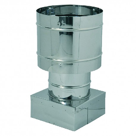 FUMAIOLO A CAPPELLO 'QUATTRO VENTI' cm 27 x 27 (PZ 1)