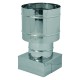 FUMAIOLO A CAPPELLO 'QUATTRO VENTI' cm 32 x 32 (PZ 1)