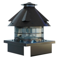 FUMAIOLO ELETTRICO - ASPIRAFUMO radiante - da cm 30 a 40 (PZ 1)
