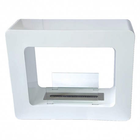BIOCAMINO DA PAVIMENTO 'TIKAL' kw 3 - colore bianco (PZ 1)
