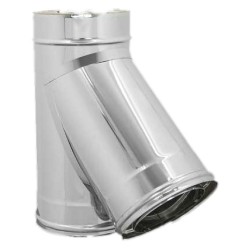 RACCORDO DOPPIA PARETE A 'Y' 135Â° Ã¸ cm 20/25 (PZ 1)