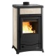 TERMOSTUFA A LEGNA 'TERMOROSSELLA PLUS EVO DSA 4.0 11,1 kW - colore liberty panna (PZ 1)