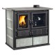 CUCINA A LEGNA 'ROSA 5.0 VST' 8,8 kW - colore petra naturale (PZ 1)
