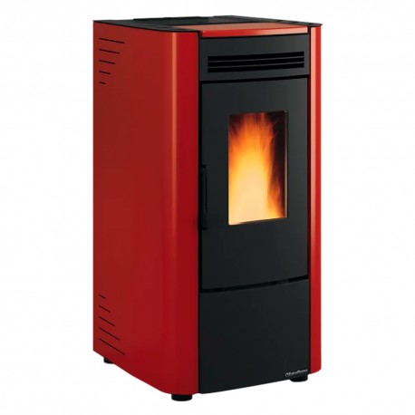 STUFA A PELLET 'KETTY 5.0' 6,5 kW - colore avorio (PZ 1)