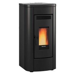 STUFA A PELLET VENTILATA 'KLAUDIA 5.0 EVO' 8 kW - colore bianco (PZ 1)