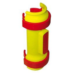 COPRITUBO DI SEGNALAZIONE PER PONTEGGI A DOPPIO ANELLO cm 20 x 6,5 (PZ 1)