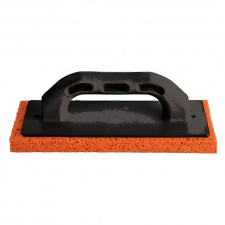FRATTONE IN GOMMA SPUGNA cm 10 x 24 - gomma arancione (dens. media) (PZ 1)