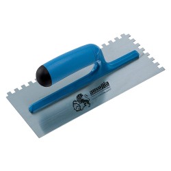 FRATTAZZO DENTATO PER COLLA cm 28 x 12 - denti 5 x 5 mm. (PZ 1)