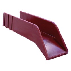 GOCCIOLATOIO PER TERRAZZI cm 6 x 23 rosso (PZ 1)