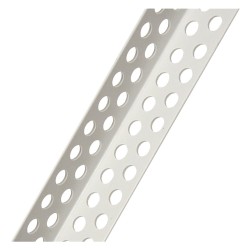 PARASPIGOLO FORATO H mt 2,5 - mm 22 x 22 colore bianco (PZ 10)