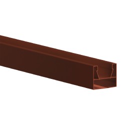 GUIDA PLASTICA colore mogano (PZ 1)