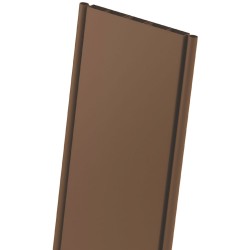 DOGA PLASTICA AGGIUNTIVA h.210 cm - colore marrone noce (PZ 1)