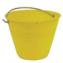 SECCHIO PER MURATORE 'EXTRA' giallo (PZ 10)