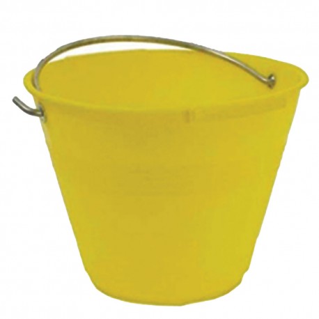 SECCHIO PER MURATORE 'EXTRA' giallo (PZ 10)