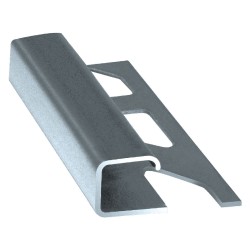 PROFILO JOLLY PER PIASTRELLE BORDI QUADRI mm 10 cm 250 opaco (PZ 12)