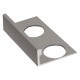GIUNTO DI DELIMITAZIONE PER PAVIMENTI H.mm 10 (PZ 5)