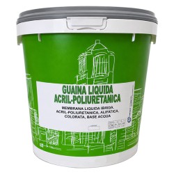 GUAINA LIQUIDA ACRIL POLIURETANICA COLORATA kg. 5 - rossa (PZ 1)