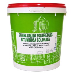 GUAINA LIQUIDA POLIURETANO BITUMINOSA COLORATA kg. 2,5 - grigia (PZ 1)