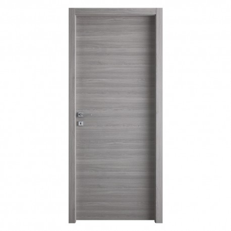 PORTA BATTENTE 'GINEVRA' cm 60 x 210 (68 x 214) - col. micro grigio (PZ 1)