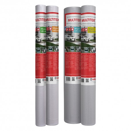 TESSUTO NON TESSUTO PER DRENAGGI 'MULTITEX' mt 1 x 25 (RT 1)