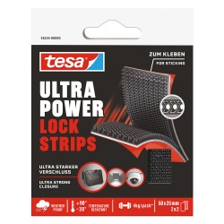 NASTRO ADESIVO 'ULTRA POWER LOCK' mm 25 x 5 cm - confezione da 2 strips (PZ 1)