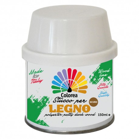 STUCCO PER LEGNO 'COLOREA' ml 150 - scuro (PZ 1)