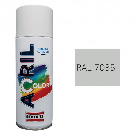SMALTO SPRAY ACRILICO RAL 7035 - grigio chiaro (PZ 6)