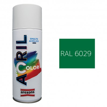 SMALTO SPRAY ACRILICO RAL 6029 - verde menta (PZ 6)