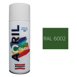 SMALTO SPRAY ACRILICO RAL 6002 - verde foglia opaco (PZ 1)