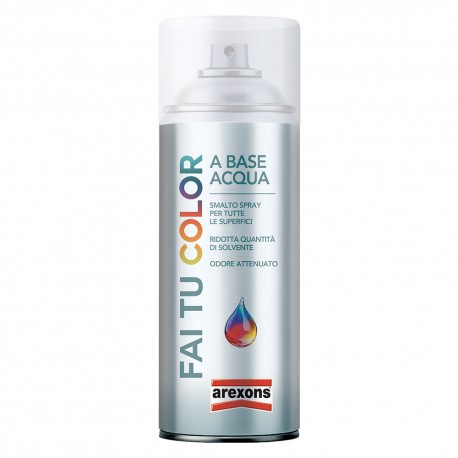 SMALTO SPRAY A BASE ACQUA ml. 400 - rosso fuoco lucido (PZ 1)