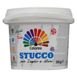 STUCCO IN PASTA 'COLOREA' Kg. 5 (PZ 4)
