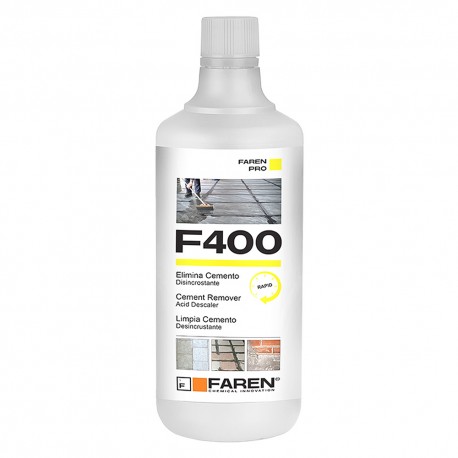 ACIDO DISINCROSTANTE PER CEMENTO 'F400' lt 1 (PZ 12)