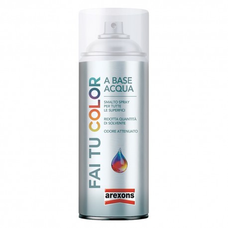 SMALTO SPRAY A BASE ACQUA ml. 400 - bianco lucido (PZ 1)