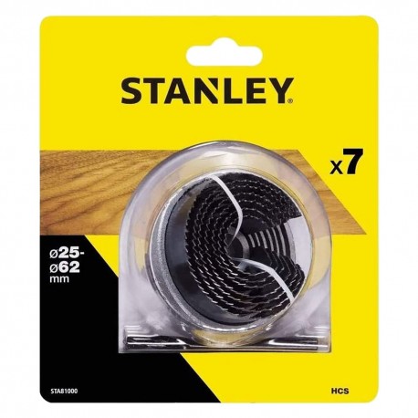 SEGHE A TAZZA set 7 pz - mm 25/62 - h.15 (CF 1)